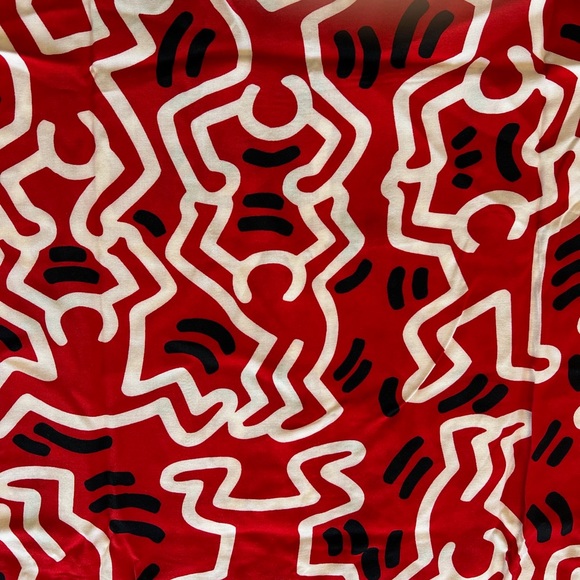 KEITH HARING Button Down short sleeve shirts Sizes: S, M, L, XL, XXL NWT - Picture 6 of 7